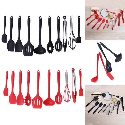 10Pcs/set Silicone Nonstick Baking Cookware Set