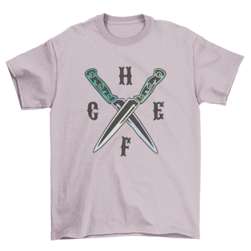 Chef knives t-shirt
