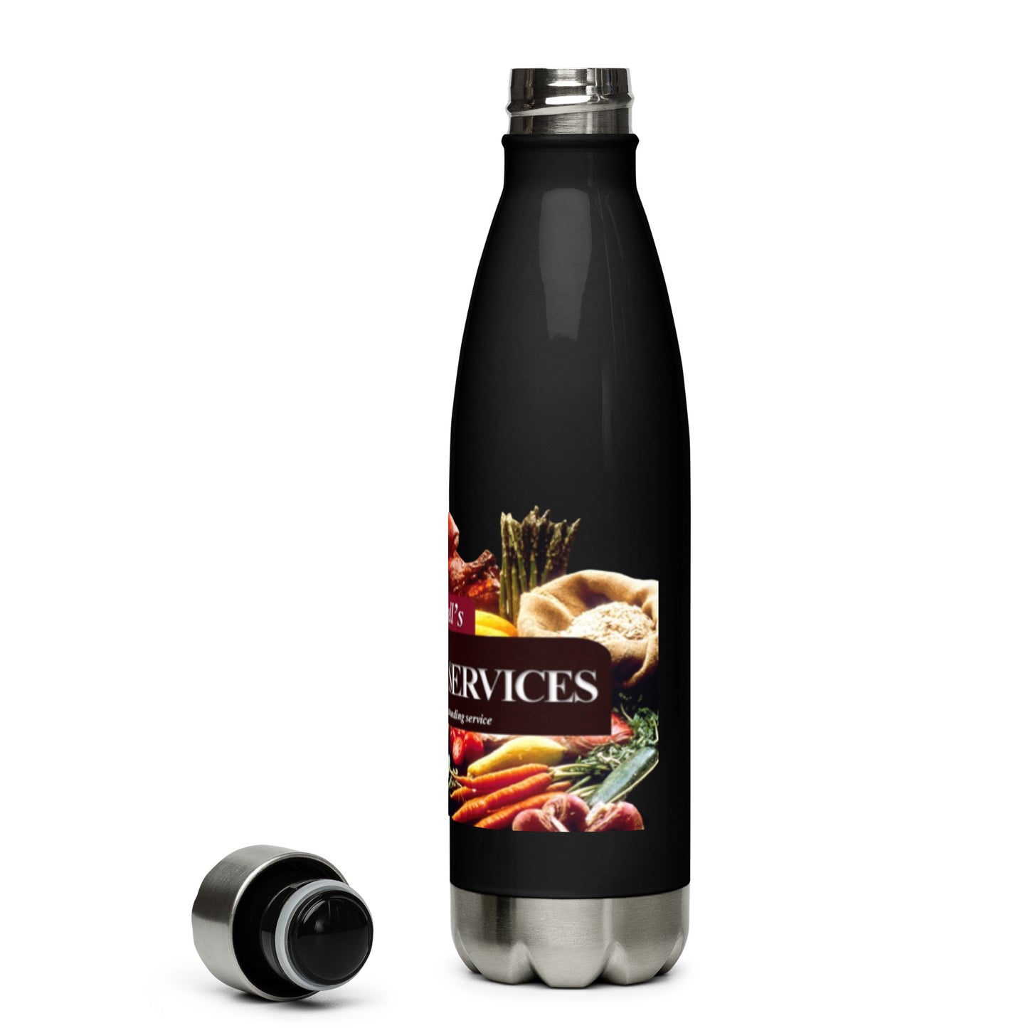 Stainless steel water bottle